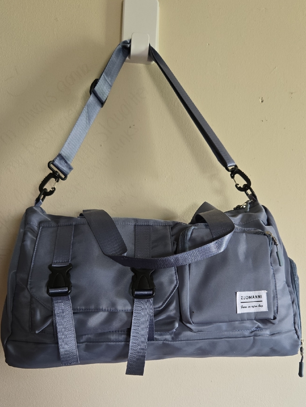 New Zuomanni Nylon Travel Bag Weekender Durable Lightweight High-Capacity Travel